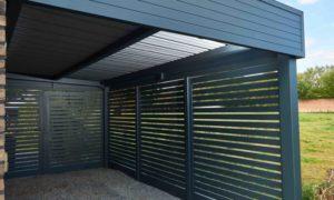 brise-vue pour carport