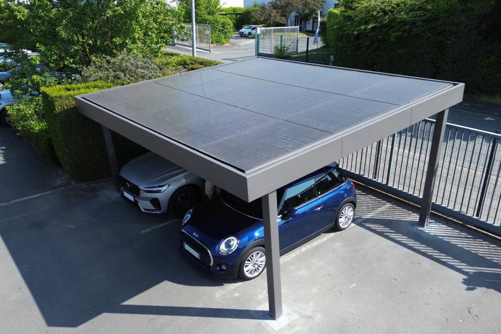 carport solaire 2 palces