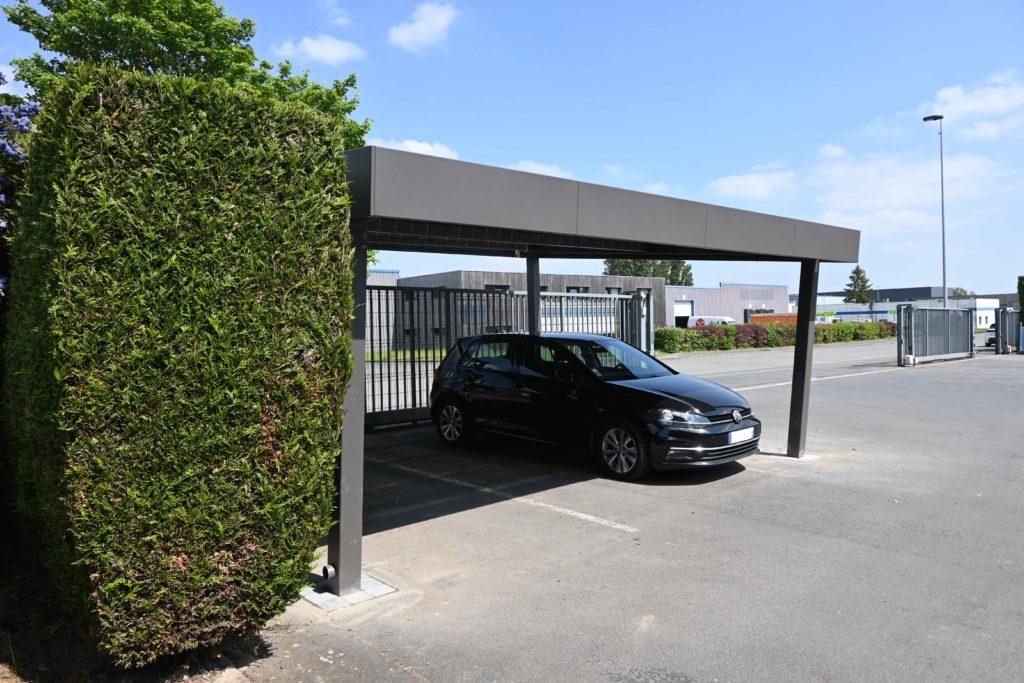 carport solaire pour entreprises