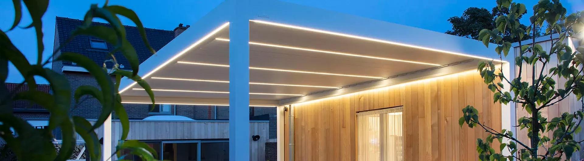 eclairage pergola