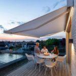 eclairage store banne brustor