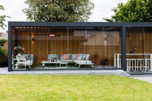 pergola aluminium b200 salon de jardin