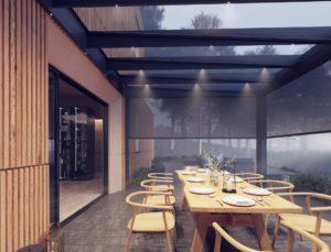 pergola b800 avec screens intégrés