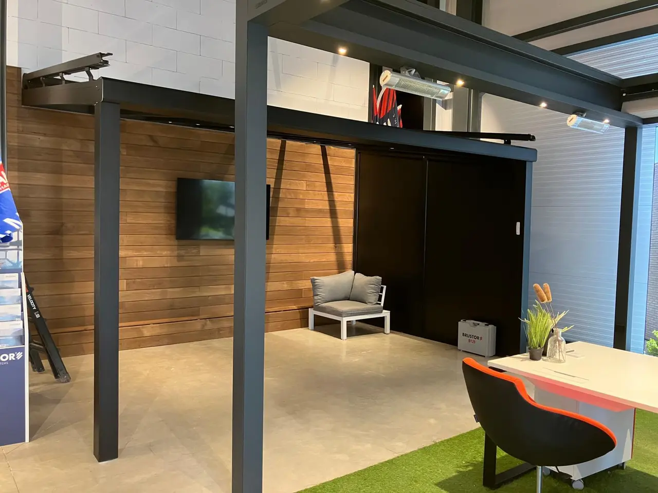 pergola bioclimatique marche-en-famenne