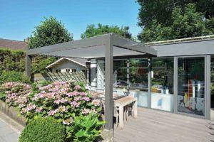 pergola bioclimatique terrasse restaurant