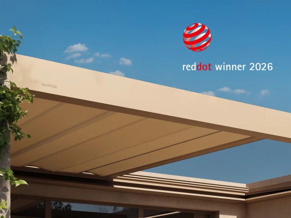 pergola brustor reddot winner 2026