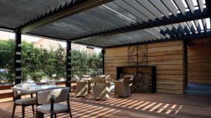 pergola horeca restaurant brustor